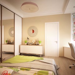 Интерьер спальни, фото в современном стиле – 02