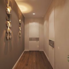 Дизайн интерьера коридора в двухкомнатной квартире на Офицерском переулке – 02