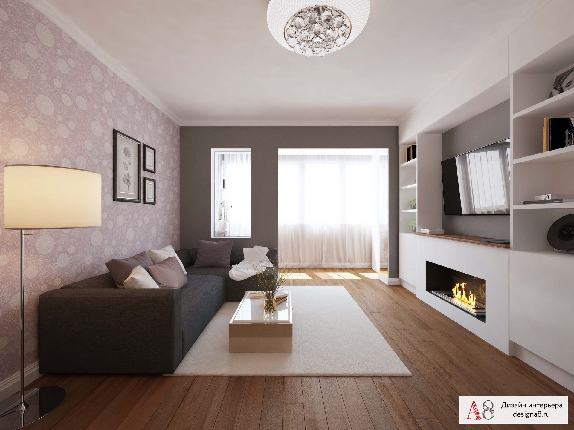 Дизайн интерьера комнаты: фото и идеи стильного оформления комнат в квартире