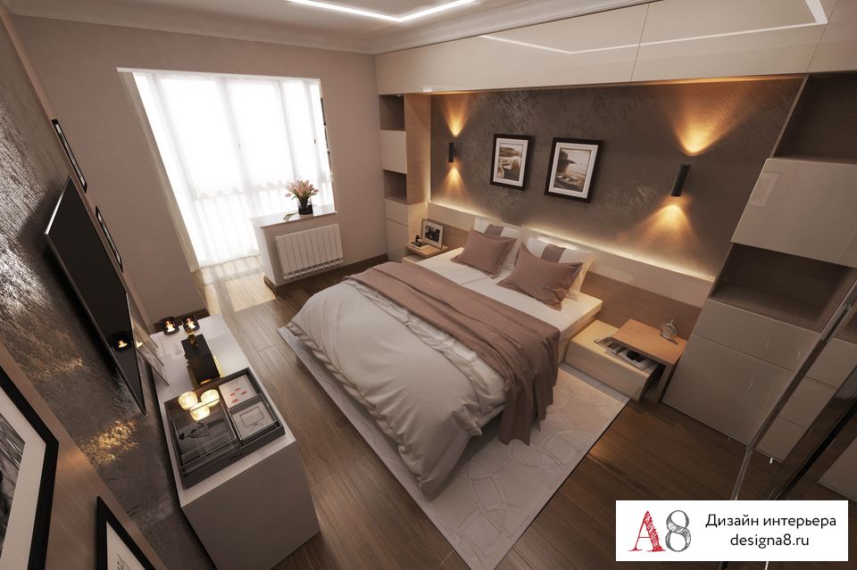 Дизайн интерьера спальни — 5