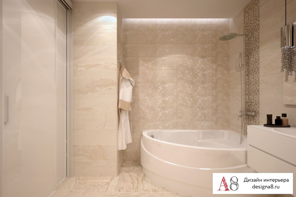 Дизайн интерьера ванной — 5